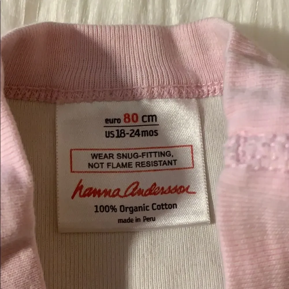 Hanna Andersson Pajama Top Size 18-24 Months
